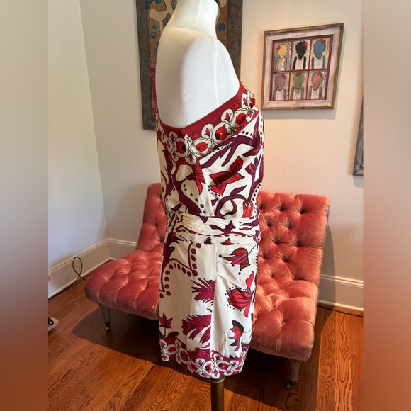 Johanna Ortiz One Shoulder Dress with Bold Print - Picture 6 of 10